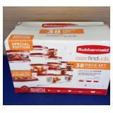 Rubbermaid 38pc Food Storage new open box