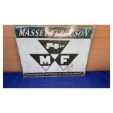 16x12.5 Massey Ferguson Metal Sign