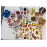 Large Misc Doll Play Food Lot 160+ pcs