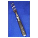 Civil War Era Fork 3 Prong/Wood Handle
