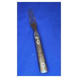 Civil War Era Fork 3 Prong/Wood Handle