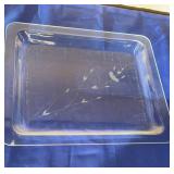 15x13 Princess House Crystal Tray no scatches