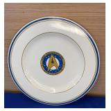 1993 Pfaltzgraff USS Enterprise Dinner Plate 10.5"