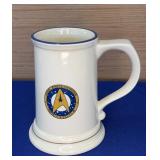 1993 Pfaltzgraff USS Enterprise Stein 5.5"