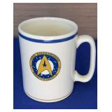 1993 Pfaltzgraff USS Enterprise Mug 4"