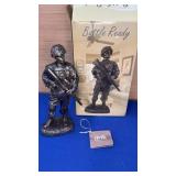 Battle Ready Resin Figurine 10"