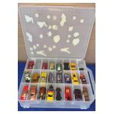 Diecast Car lot with case