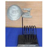 1994 Star Trek USS Enterprise Letter Holder
