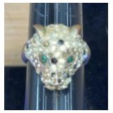 sz 10 leopart ring