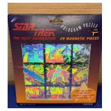 1994 Star Trek Hologram Puzzle Magnetic open