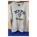 3XL NYPD tshirt