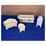 Porcelain Doll House Furniture