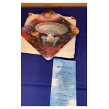 1997 Hamilton Coll Star Trek Plastic Plate COA  7"