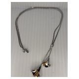 1978 Avon Cala Lily Lariat Necklace