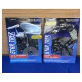lot of 2 Metal Earth Kits USs Enterprise/Klingon