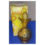 Avon Amber Cruet empty