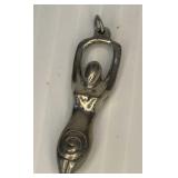 Pendant unmarked 1 5/8"