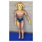 1974 Mego Wizard of Oz Scarecrow Figurine 8"