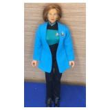 1995 Playmates Star Trek 9" Dr Beverly Crusher