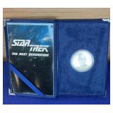 1992 .999 Sterling Star Trek Cpt Jen-Luc Picard