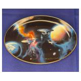 Hamilton Coll 1996 Star Trek Plate no COA 8.25"