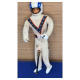 1972 Ideal Evil Knievel Helmet, Belt, Swagger Stic