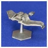 1991 Klingon Bird of Pray Rawcliffe Pewter 2.25"
