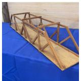 Wood Railroad Bridge 36" no shipping