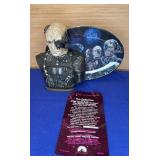 Hamilton Coll 1998 Star Trek Sculptural Plate COA