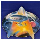 Hamilton Coll 1996 Star Trek Plate no COA 8.25"