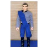 1997 Playmates Star Trek 12" Kirk as Romulan COA