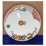 12" Decor Plate w/metal stand