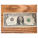 1963 B $ 1 Federal Reserve Note Barr