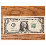 1963 D $ 1 Federal Reserve Note Barr-Uncirculated