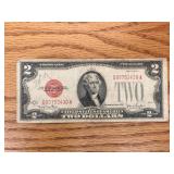 1928 G $ 2 Dollar Bill