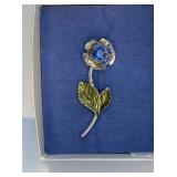 2004 Avon Sept Birthstone Rose Pin