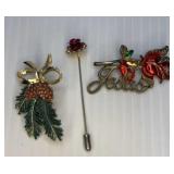 Brooch/Stick Pin lot