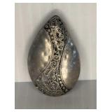 2" Silver Tone Pendant Handmade?