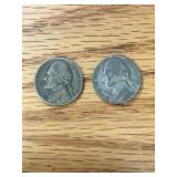 1945 D  War Nickels