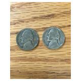 1945 P War Nickels