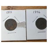 1896,1899 Indian Head Penny