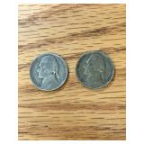 1945 P War Nickels