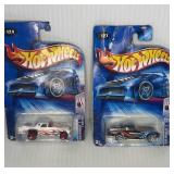 Pair Hot Wheels on Card as is