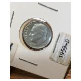 1959 D Roosevelt Dime