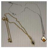 Goldtone/ Silvertone Necklace lot