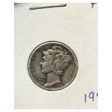 1943 D Mercury Dime