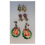Christmas Earring lot