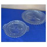Anchor Hocking Waterford Waffle Platters 12/14"