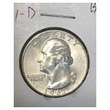 1961 D Quarter
