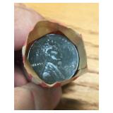 Roll of 50 Wheat Pennies